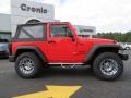 2013 Rock Lobster Red Jeep Wrangler Sport 4x4  photo #8