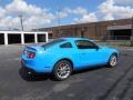 2010 Grabber Blue Ford Mustang V6 Premium Coupe  photo #7