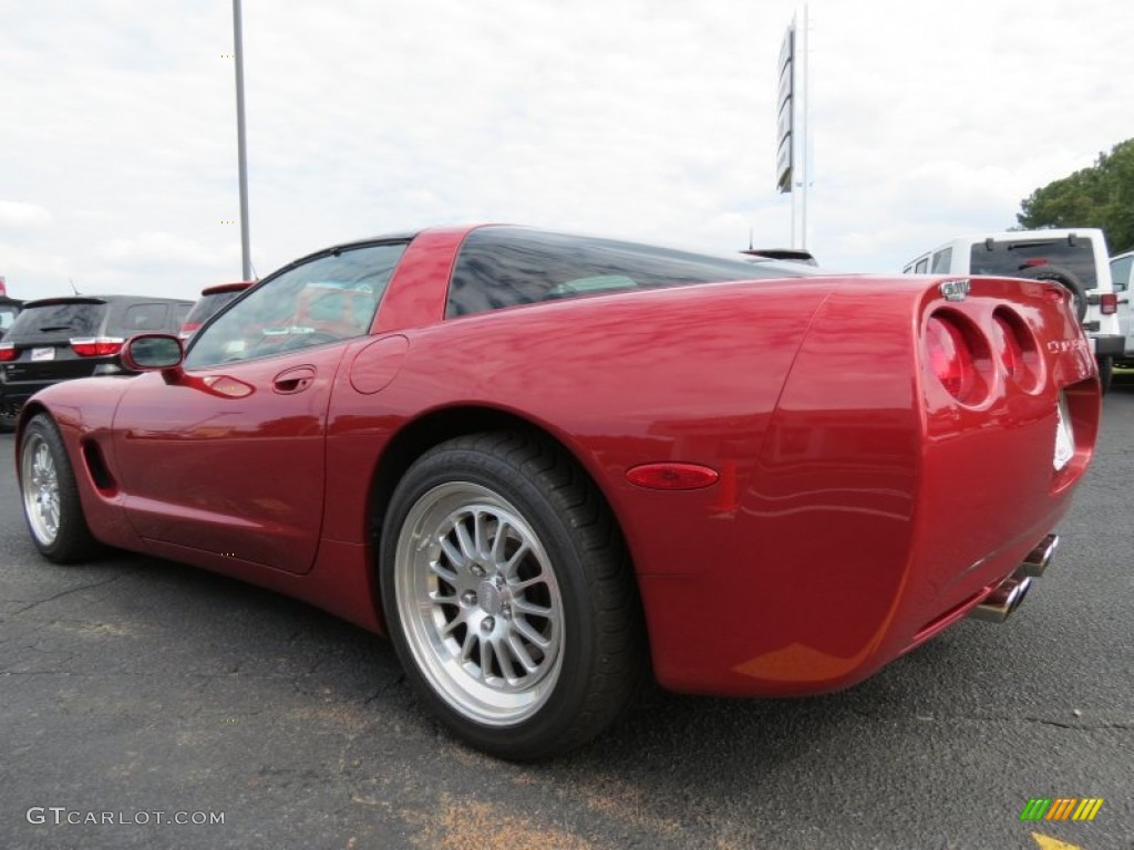 Light Carmine Red Metallic 1997 Chevrolet Corvette Coupe Exterior Photo #86435361