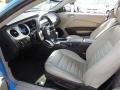 2010 Grabber Blue Ford Mustang V6 Premium Coupe  photo #10