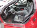 1997 Chevrolet Corvette Black Interior Front Seat Photo