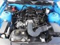 2010 Grabber Blue Ford Mustang V6 Premium Coupe  photo #21