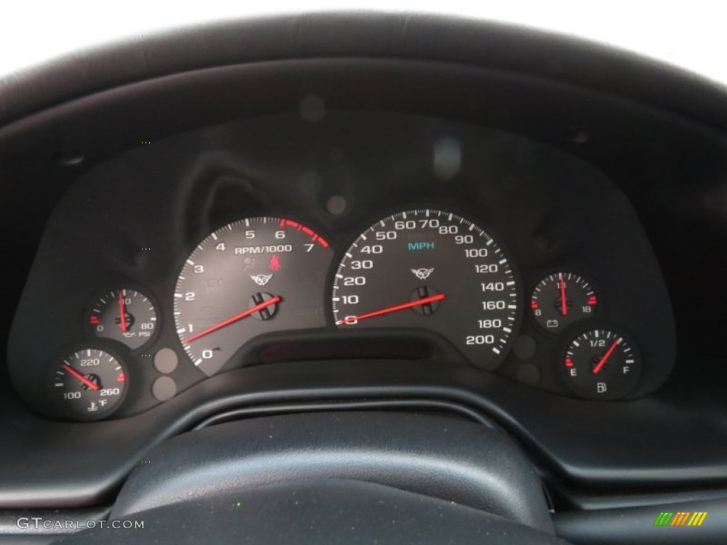 1997 Chevrolet Corvette Coupe Gauges Photo #86435739
