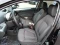 2013 Chevrolet Spark Silver/Silver Interior Front Seat Photo