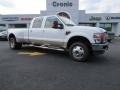 2010 Oxford White Ford F350 Super Duty Lariat Crew Cab 4x4 Dually  photo #1