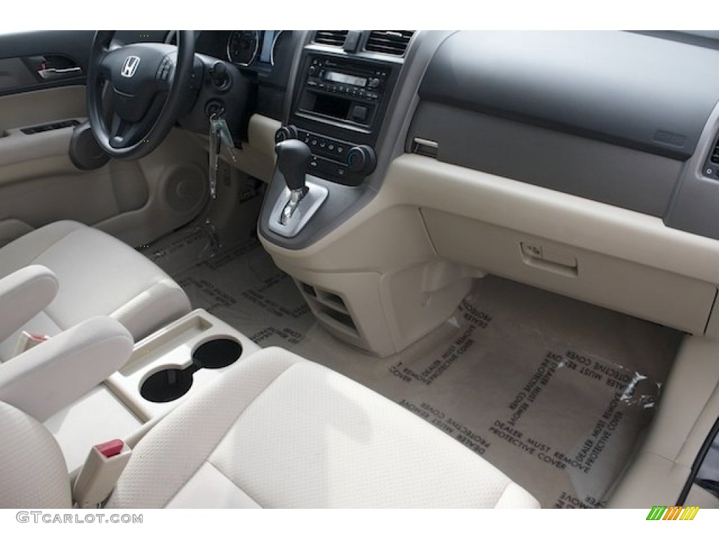 2008 CR-V LX 4WD - Nighthawk Black Pearl / Ivory photo #21