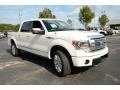 White Platinum Metallic Tri-Coat - F150 Platinum SuperCrew 4x4 Photo No. 3