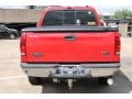 2003 Red Clearcoat Ford F250 Super Duty Lariat Crew Cab 4x4  photo #7