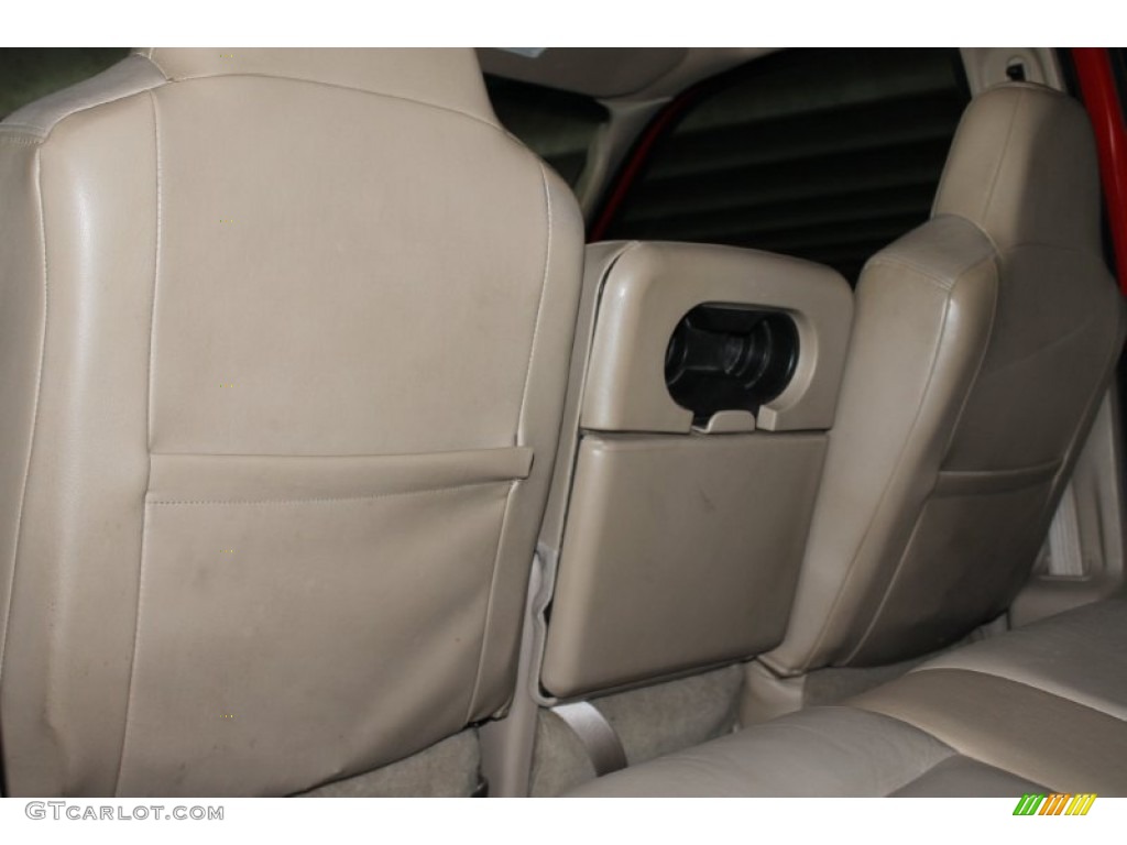 2003 F250 Super Duty Lariat Crew Cab 4x4 - Red Clearcoat / Medium Parchment Beige photo #22