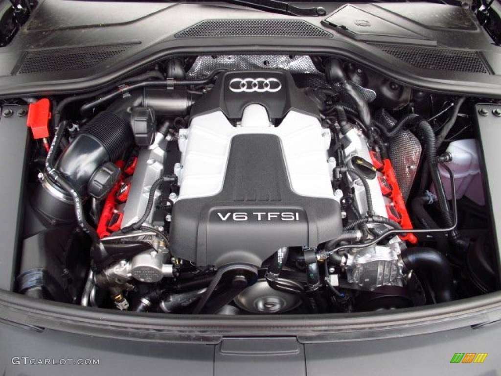 2014 Audi A8 L 3.0T quattro 3.0 Liter Supercharged FSI DOHC 24-Valve VVT V6 Engine Photo #86438772