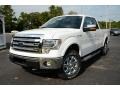 Oxford White 2013 Ford F150 Lariat SuperCab 4x4