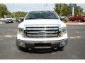 2013 Oxford White Ford F150 Lariat SuperCab 4x4  photo #2