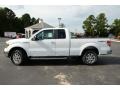 2013 Oxford White Ford F150 Lariat SuperCab 4x4  photo #9