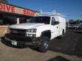 2007 Summit White Chevrolet Silverado 2500HD Classic Work Truck Regular Cab 4x4 Utility  photo #1