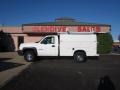 2007 Summit White Chevrolet Silverado 2500HD Classic Work Truck Regular Cab 4x4 Utility  photo #5