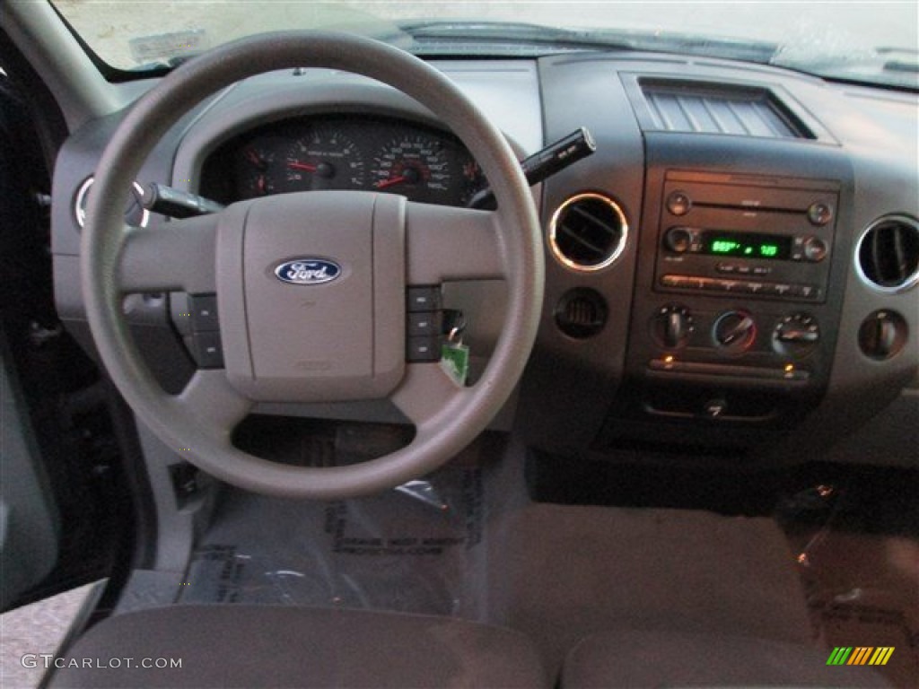 2006 F150 XLT SuperCrew - True Blue Metallic / Medium/Dark Flint photo #10