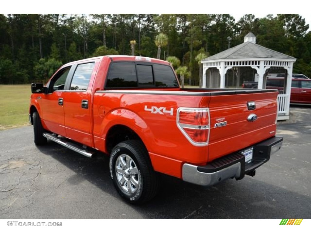 2013 F150 XLT SuperCrew 4x4 - Race Red / Adobe photo #9