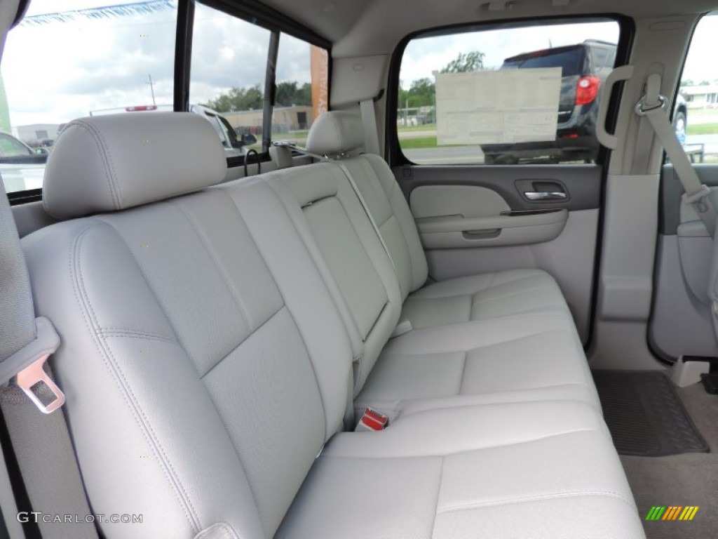 2013 Chevrolet Silverado 1500 LTZ Crew Cab 4x4 Rear Seat Photo #86442183