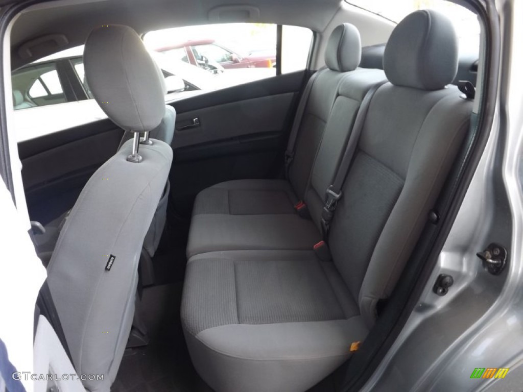 2012 Sentra 2.0 S - Magnetic Gray Metallic / Charcoal photo #6