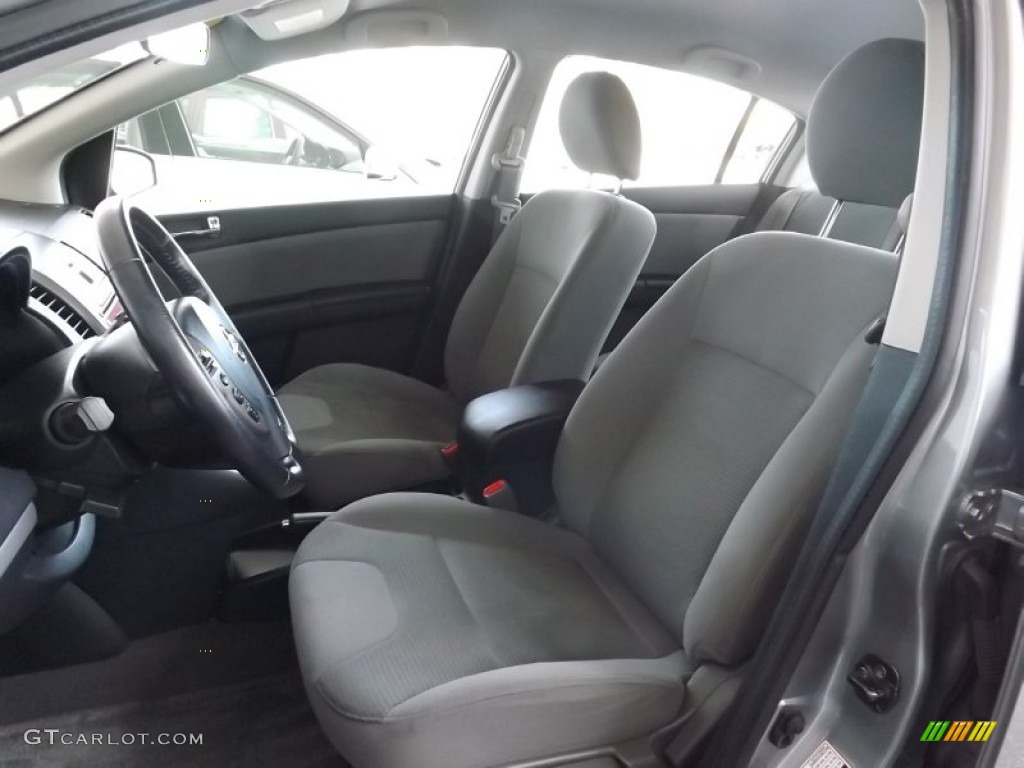 2012 Sentra 2.0 S - Magnetic Gray Metallic / Charcoal photo #9