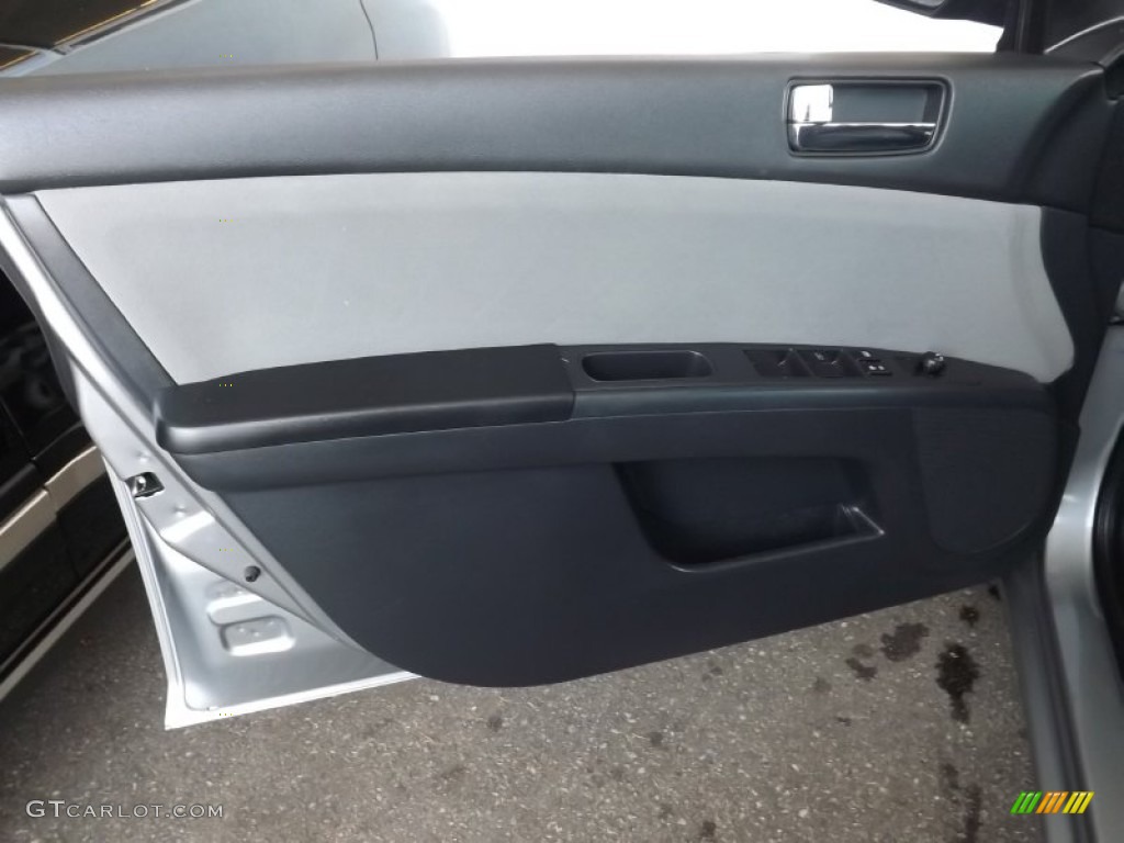 2012 Sentra 2.0 S - Magnetic Gray Metallic / Charcoal photo #10