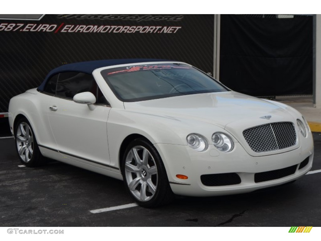 2008 Continental GTC  - Glacier White / Nautic photo #3