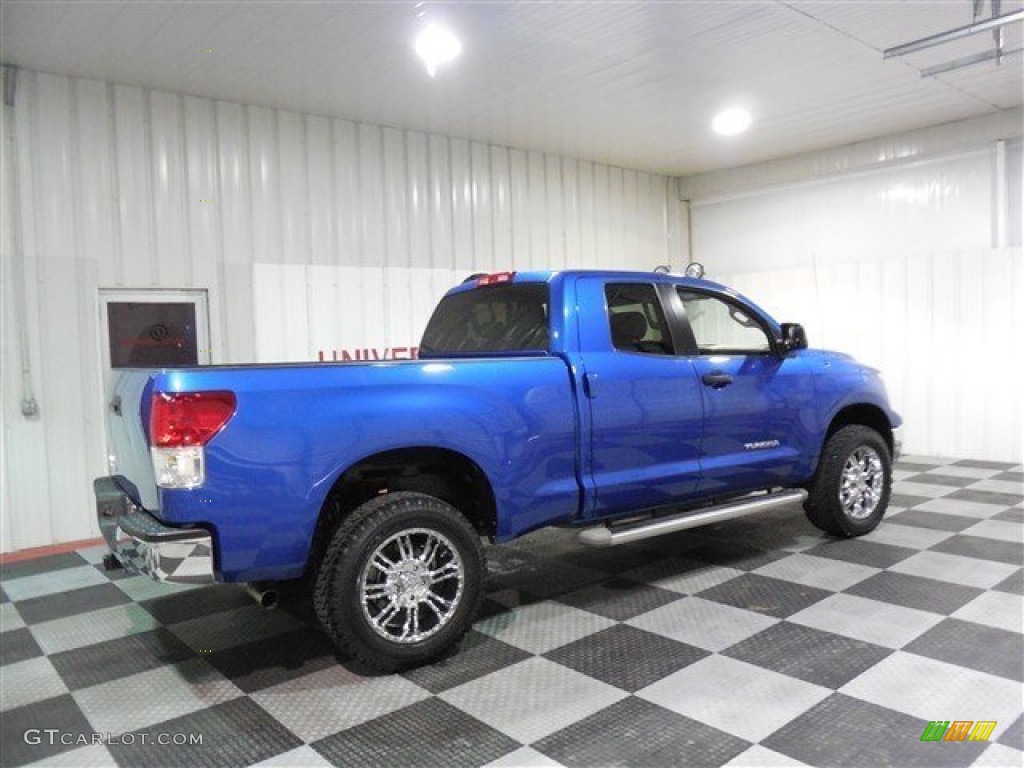 2010 Tundra Double Cab - Blue Streak Metallic / Graphite Gray photo #7