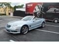 2003 Diamond Silver Metallic Mercedes-Benz SL 500 Roadster  photo #19