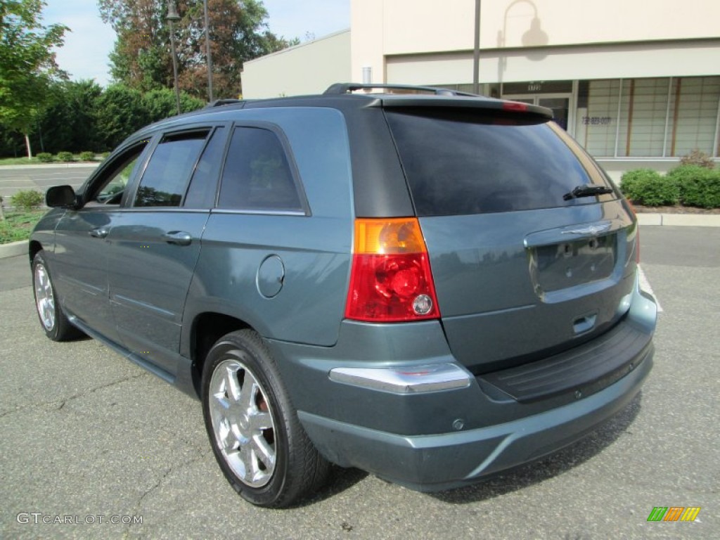 2005 Pacifica Limited AWD - Magnesium Green Pearl / Light Taupe photo #5