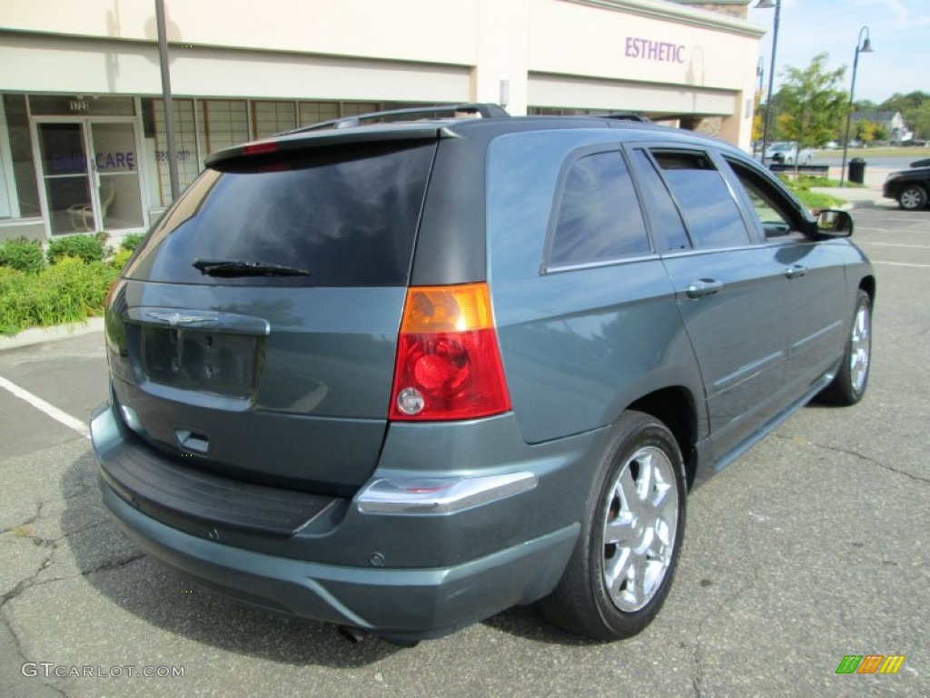 2005 Pacifica Limited AWD - Magnesium Green Pearl / Light Taupe photo #7