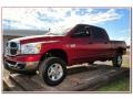 Flame Red 2008 Dodge Ram 2500 SLT Mega Cab 4x4