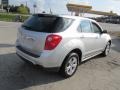 2010 Silver Ice Metallic Chevrolet Equinox LS AWD  photo #7