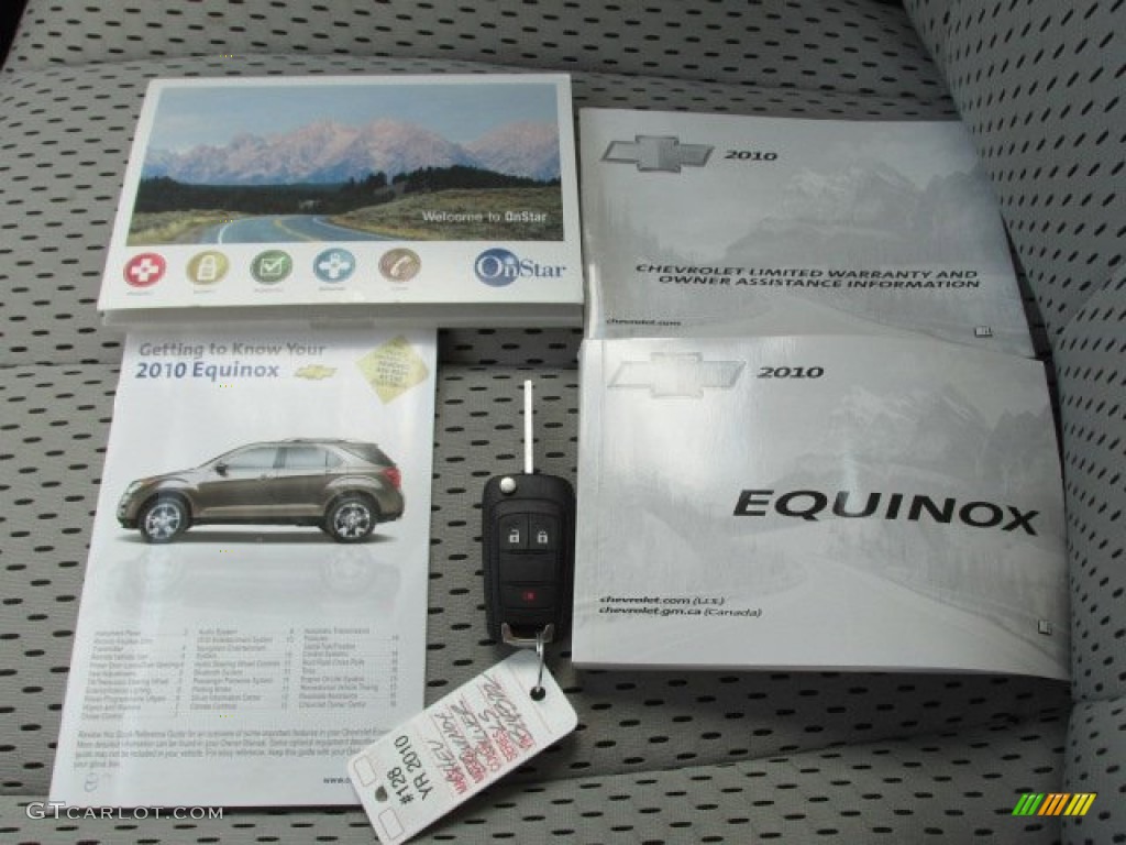 2010 Equinox LS AWD - Silver Ice Metallic / Jet Black/Light Titanium photo #30