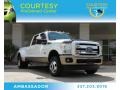 Oxford White 2012 Ford F350 Super Duty King Ranch Crew Cab 4x4 Dually
