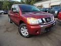 Cayenne Red 2013 Nissan Titan SV Crew Cab