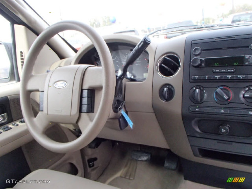 2004 F150 XLT SuperCab 4x4 - Black / Tan photo #8