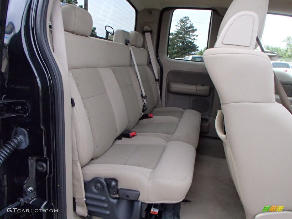 2004 F150 XLT SuperCab 4x4 - Black / Tan photo #10