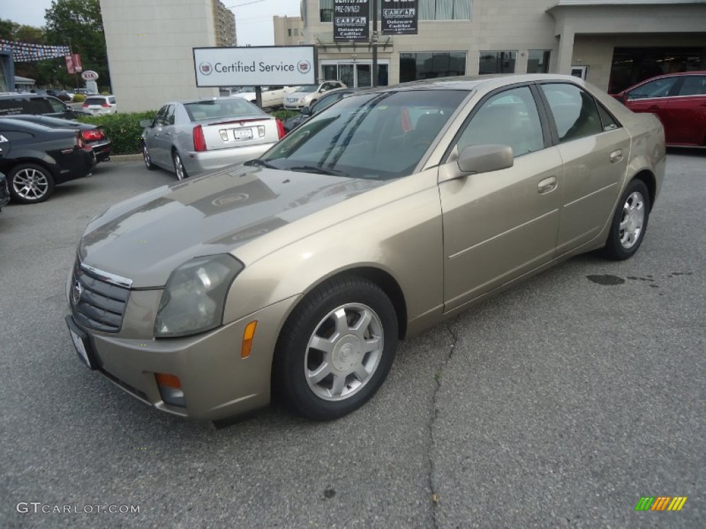 2003 CTS Sedan - Cashmere / Light Neutral photo #4