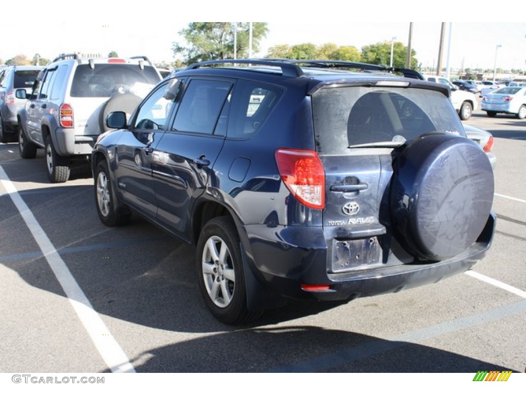 2007 RAV4 Limited 4WD - Nautical Blue Metallic / Ash Gray photo #3