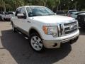 2010 Oxford White Ford F150 Lariat SuperCrew  photo #1