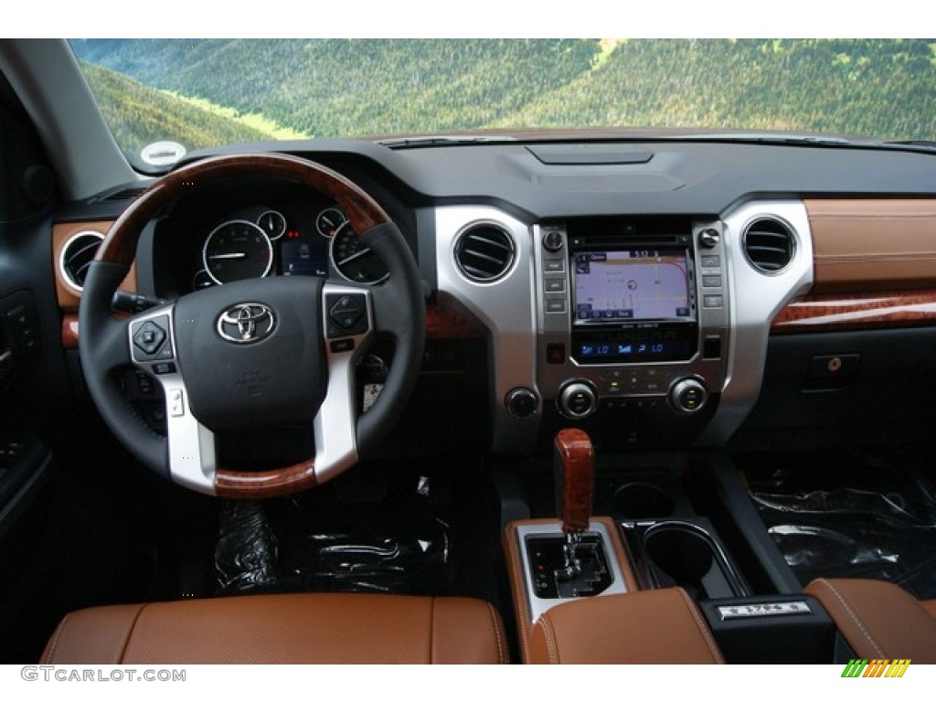 2014 Tundra 1794 Edition Crewmax 4x4 - Sunset Bronze Mica / 1794 Edition Premium Brown photo #15