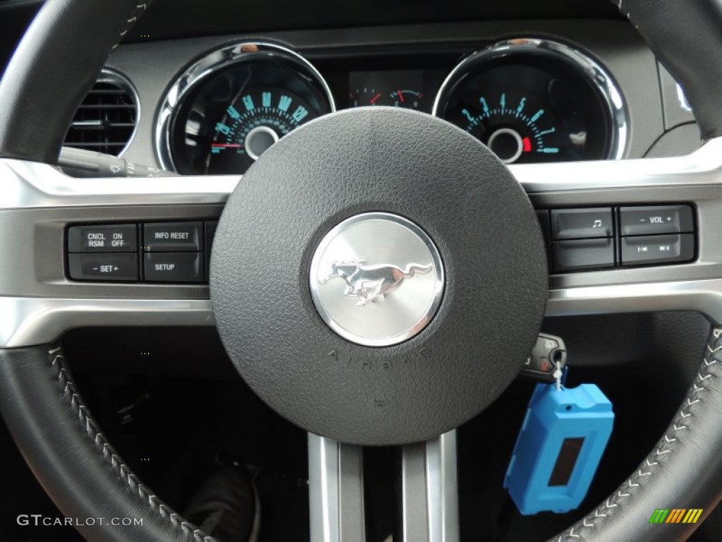2013 Mustang V6 Coupe - Gotta Have It Green / Charcoal Black photo #18