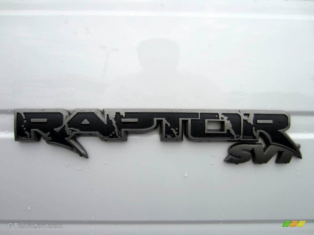 2011 F150 SVT Raptor SuperCab 4x4 - Oxford White / Raptor Black photo #11