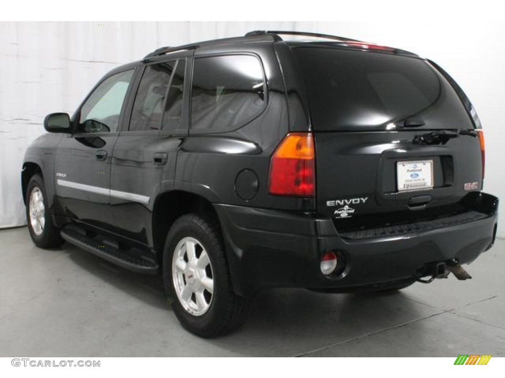 2006 Envoy SLE 4x4 - Black Onyx / Ebony Black photo #10