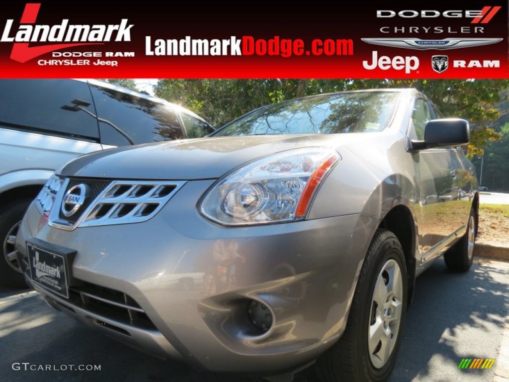 2011 Rogue S - Platinum Graphite / Black photo #1