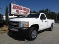 Summit White - Silverado 1500 Work Truck Regular Cab Photo No. 2