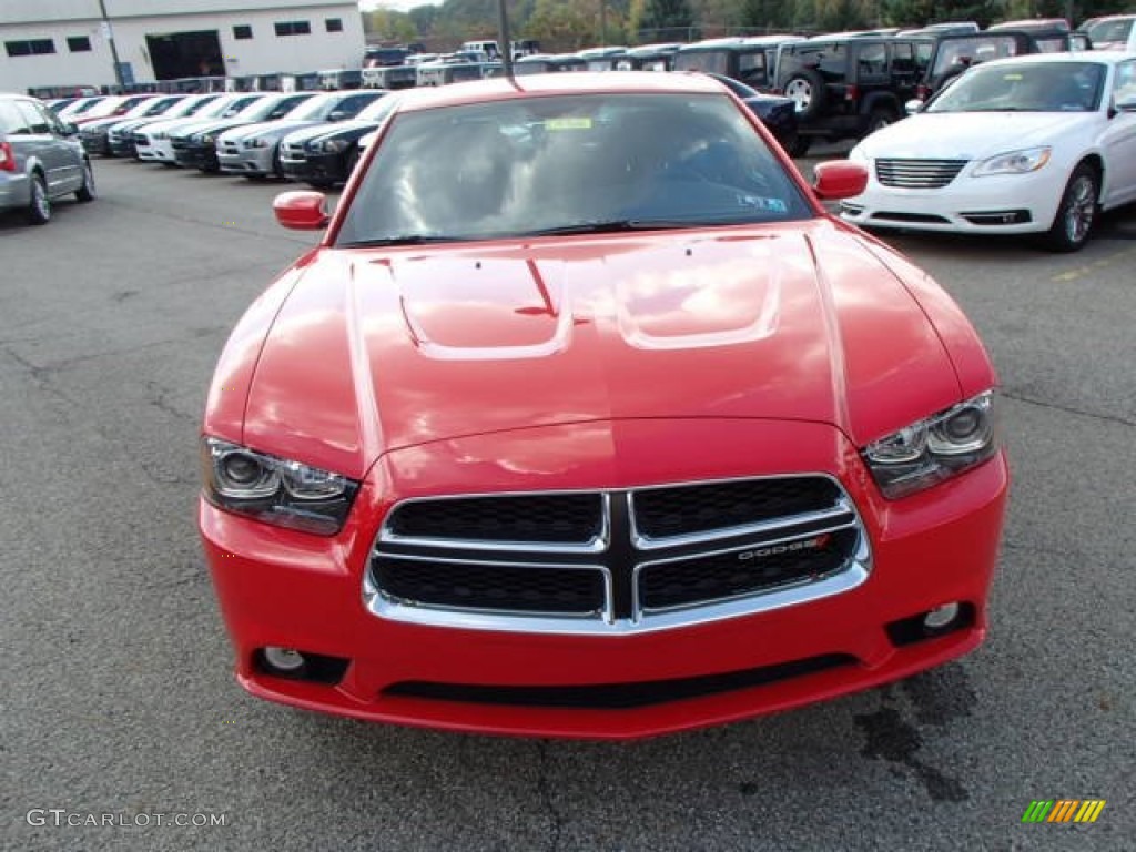 2014 Charger R/T AWD - TorRed / Black photo #3