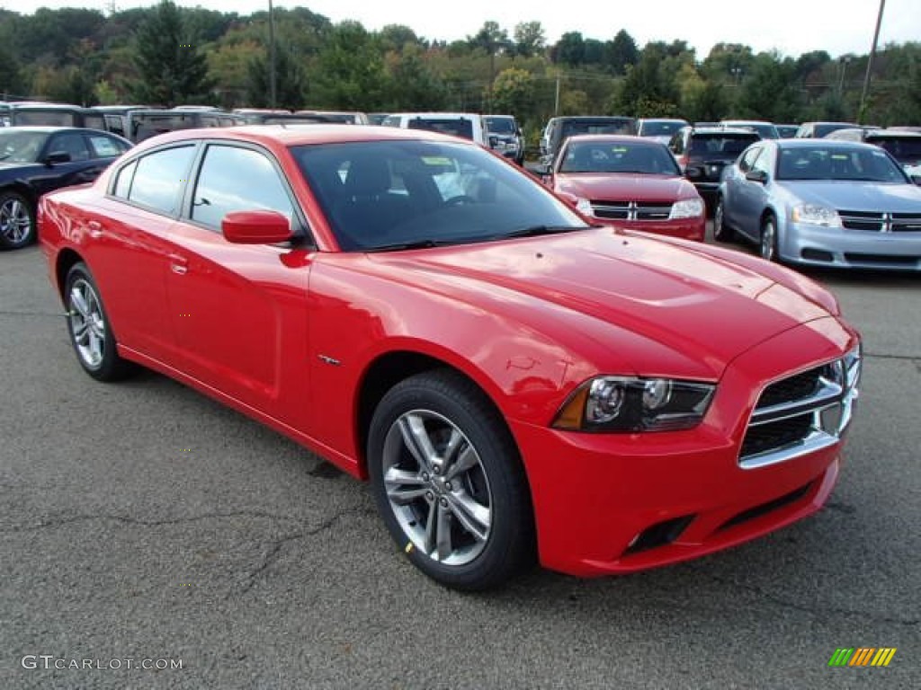 2014 Charger R/T AWD - TorRed / Black photo #4