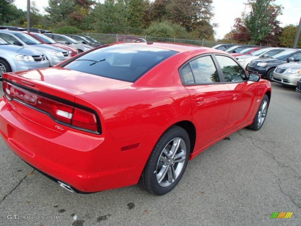 2014 Charger R/T AWD - TorRed / Black photo #6