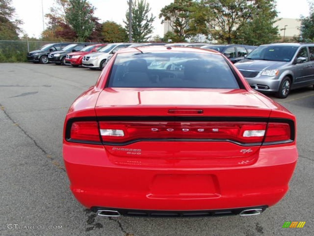 2014 Charger R/T AWD - TorRed / Black photo #7